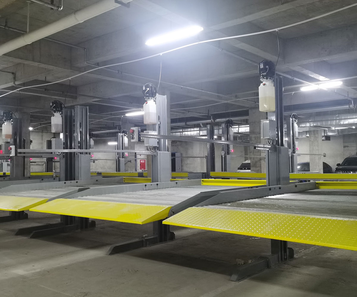 稻城兩層簡易式停車庫出租