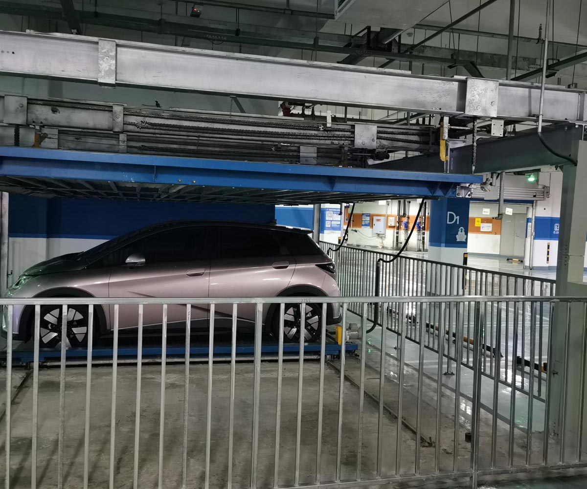 安岳四柱PSH升降橫移式立體停車設(shè)備